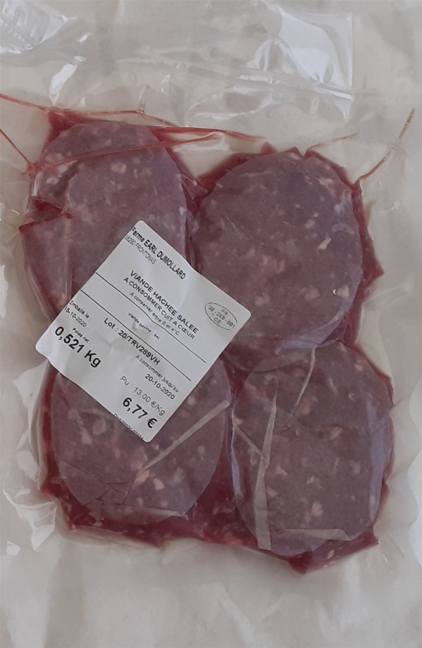 Steaks hachés